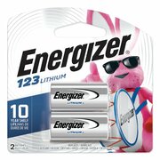 Energizer Lithium Photo Battery 123, 3V, PK2 EL123APB2